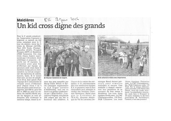 Kid Cross Maidieres 2016