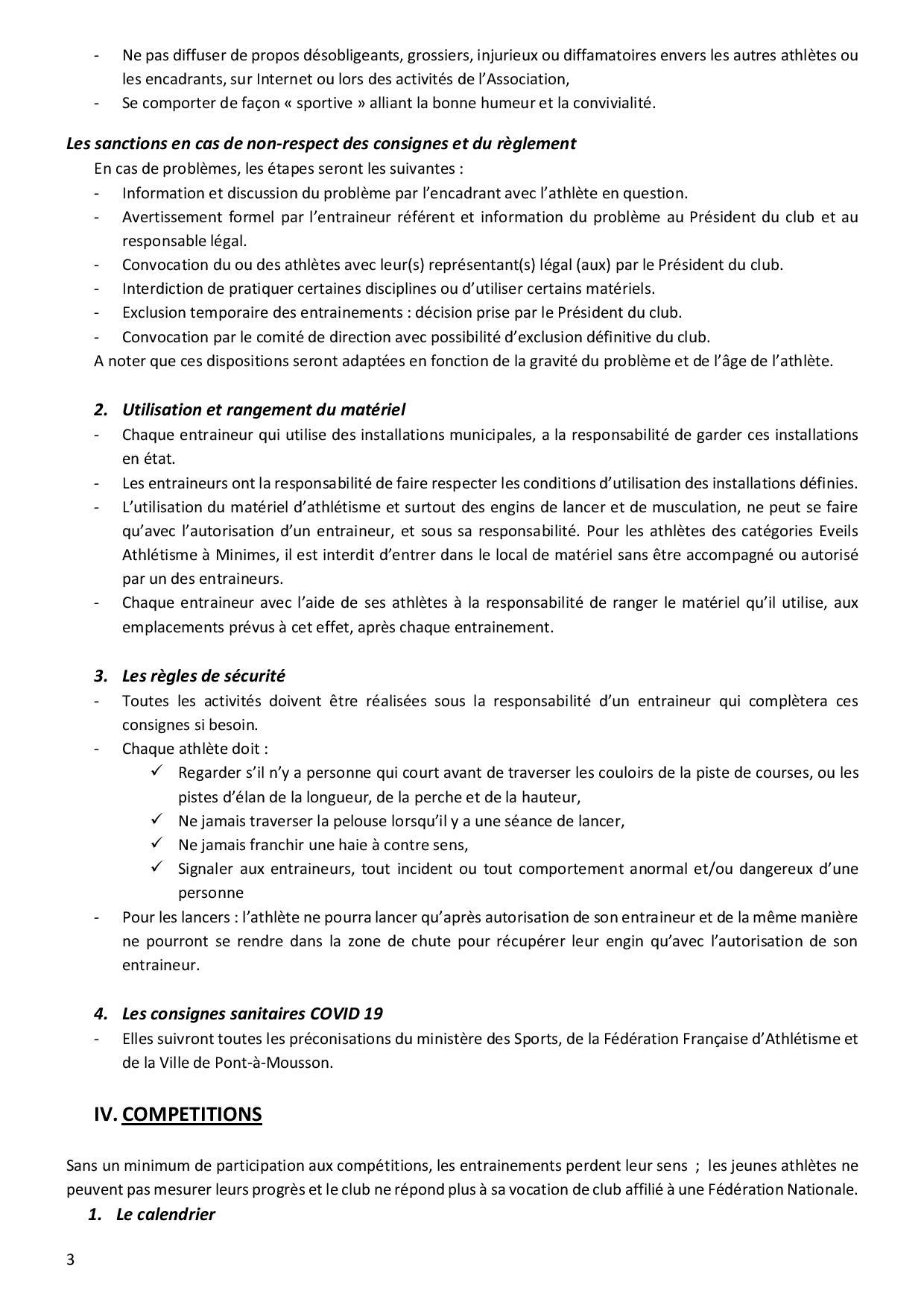 Reglement interieur pont a mousson athletisme 2022 2023 page 003